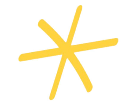 Yellow doodle accent